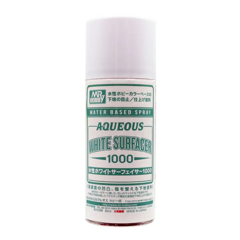 Mr. Aqueous White Surfacer 1000 Spray 170Ml 1