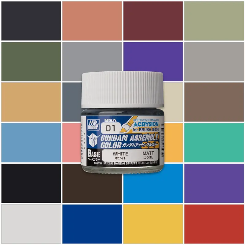 Mr. Color Gundam Assemble Color Series (Group) 1