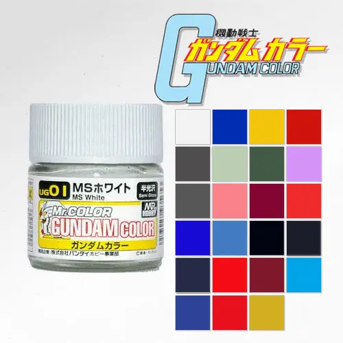 Mr. Gundam Color 10Ml Series (Semi-Gloss) (Group) 1