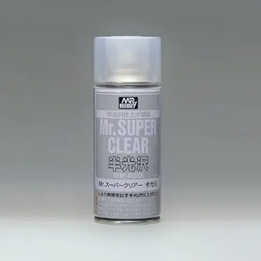 Mr. Super Clear Spray 170Ml (Semi-Gloss) 1