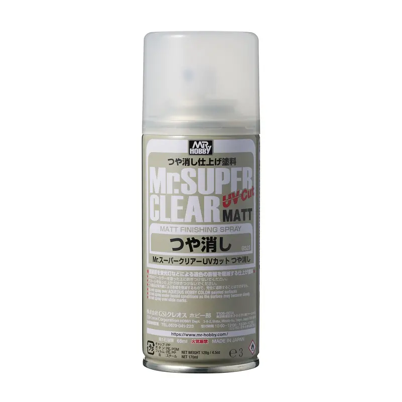 Mr. Super Clear Uv Cut Spray 170Ml (Matt) 1