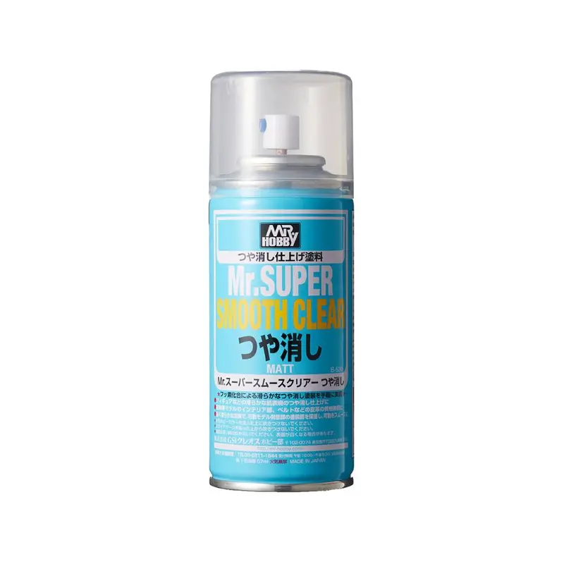 Mr. Super Smooth Clear Spray 170Ml (Matt) 1