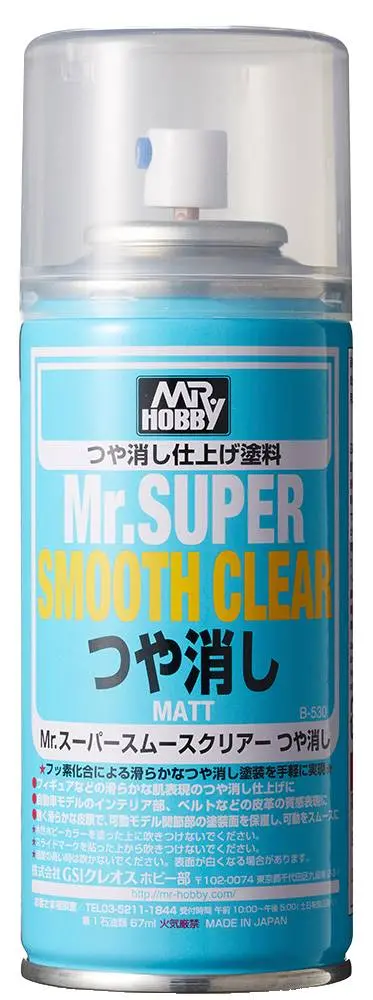 Mr. Super Smooth Clear Spray 170Ml (Matt) 2