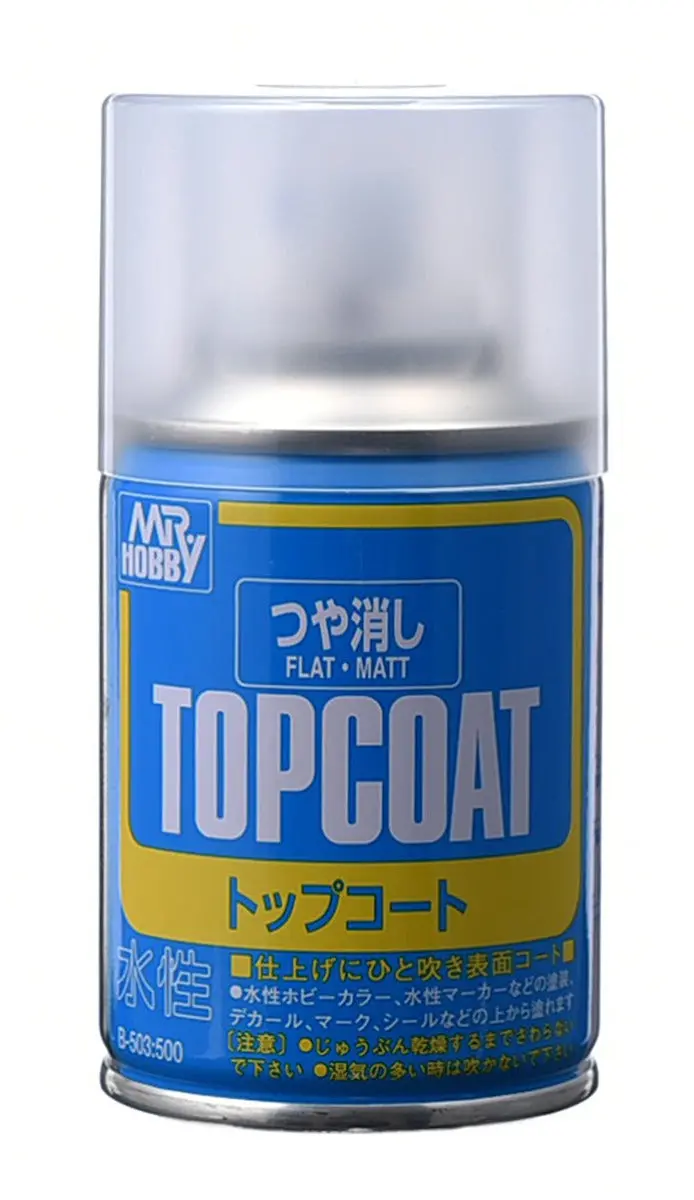 Mr. Top Coat Spray 88Ml (Flat) 2