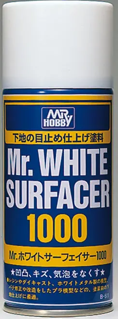 Mr. White Surfacer 1000 Spray 170Ml 2