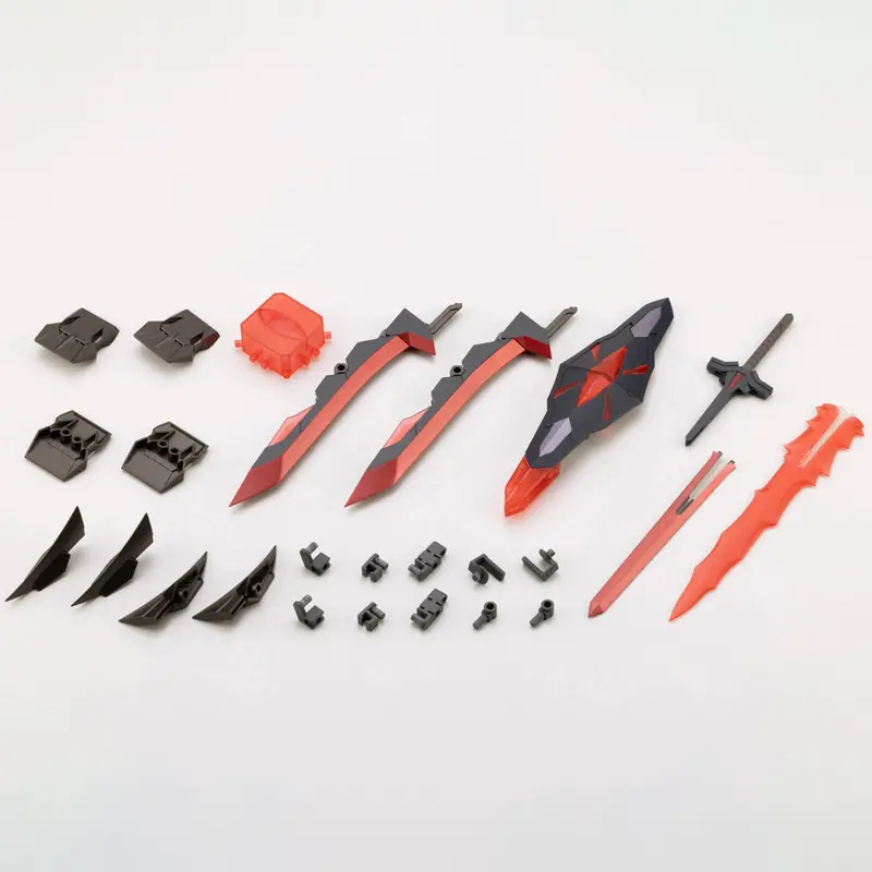 Msg Heavy Weapon Unit Mh51 Knight Master Sword Black Ver. 1