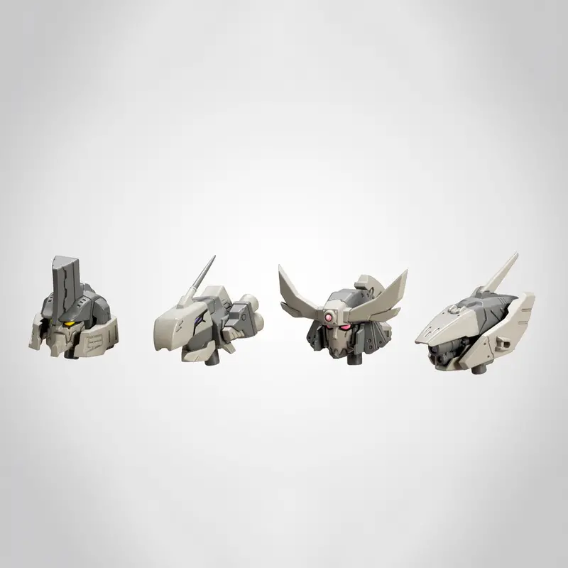 Msg Mj15 Mecha Supply 15 Head Parts Set B 1
