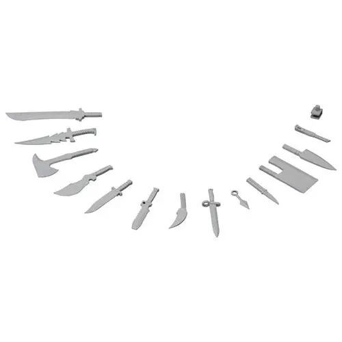Msg Weapon Unit Mw034 Knife Set 1