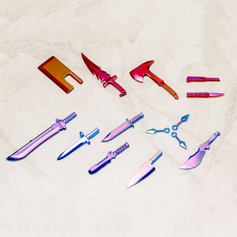 Msg Weapon Unit Mw034 Knife Set (Special Color) 1