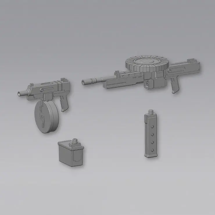 Msg Weapon Unit Mw040 Multi-Caliber Gun 1