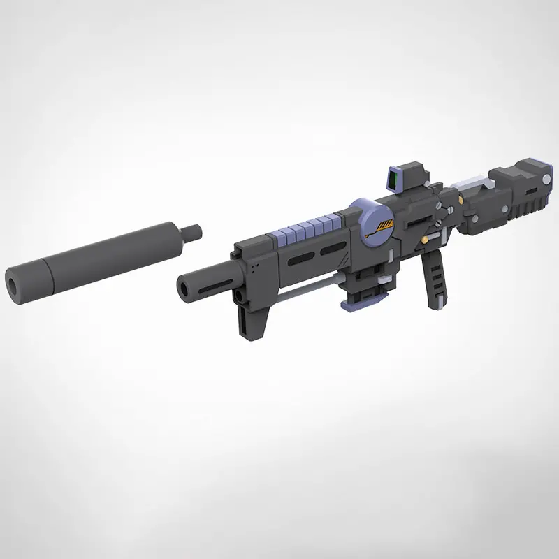 Msg Weapon Unit Mw52 Stride Rifle Zero 1