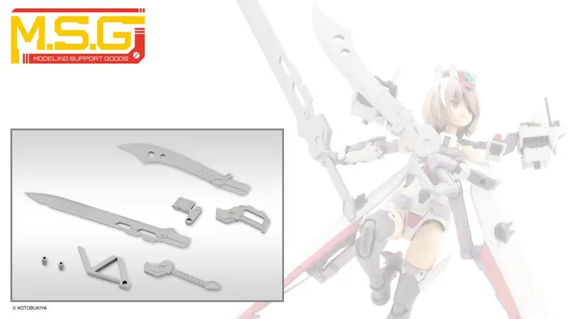 Msg Weapon Unit Mw54 Customize Blade Set 02 2
