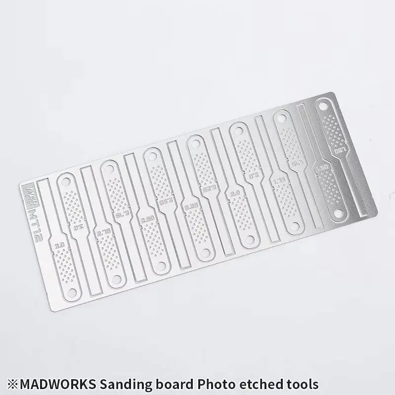 Mt-12 Photo Etched Tools: Sanding Board (Strip) 2