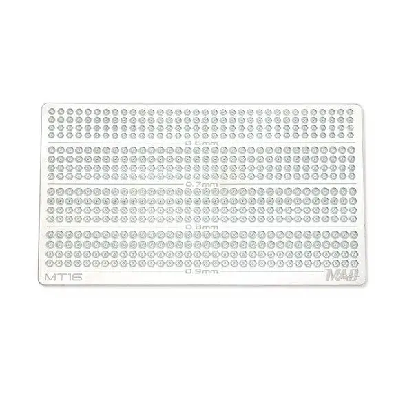 Mt-16 Photo Etched Parts: Hex Head Cap (0.6-0.9Mm) 1