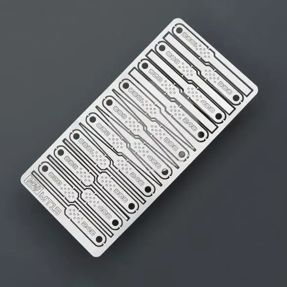 Mt-19 Photo Etched Tools: Sanding Boards (Ultra-Thin) 1