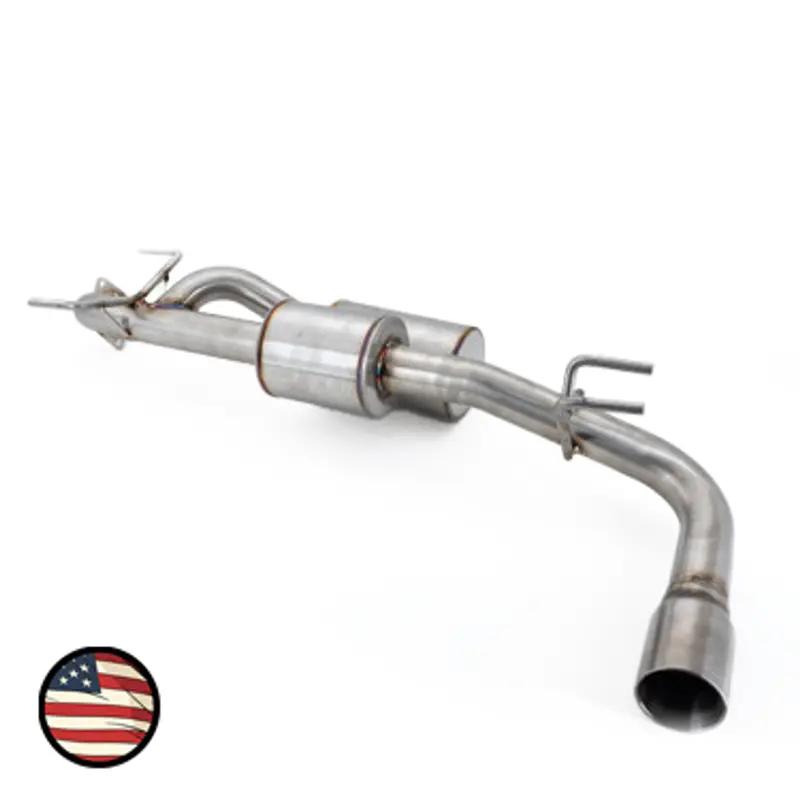 Nameless Axleback Exhaust Dual Chamber - Fits 2024-2026 Subaru Crosstrek Sport 1