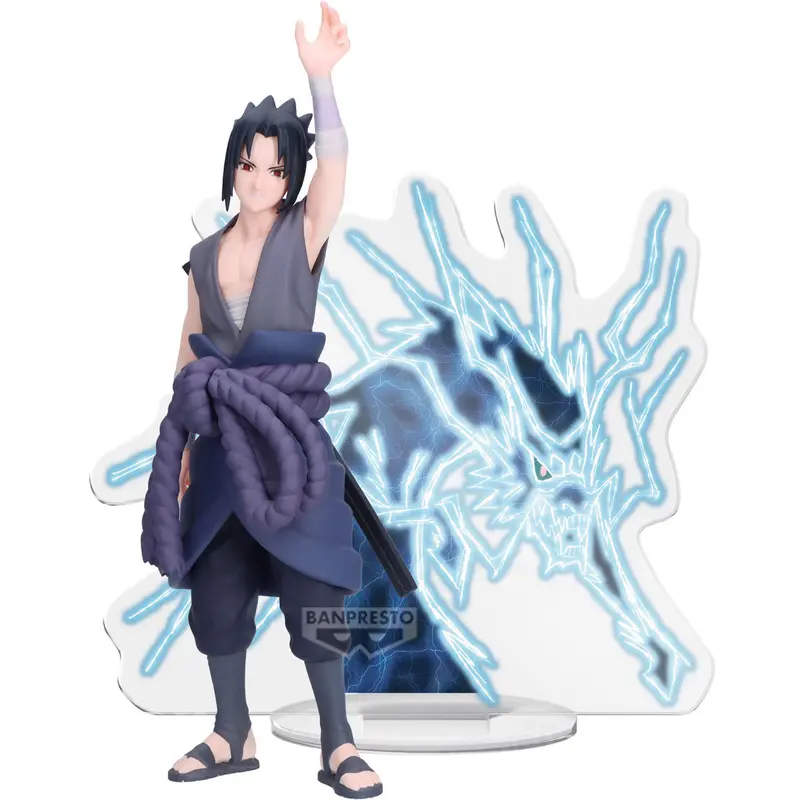 Naruto Panel Spectacle Figure: Sasuke Uchiha (Lightning From Heaven) 1