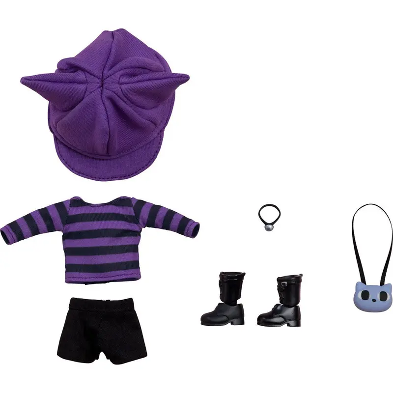 Nendoroid Doll Outfit Set: Cat-Themed Outfit (Purple) 1