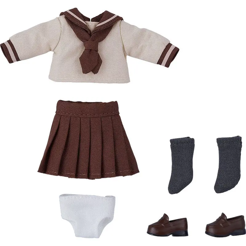 Nendoroid Doll Outfit Set: Long-Sleeved Sailor Outfit (Beige) 1