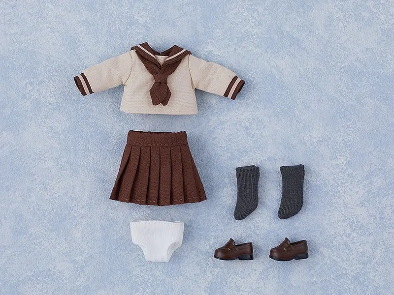 Nendoroid Doll Outfit Set: Long-Sleeved Sailor Outfit (Beige) 2