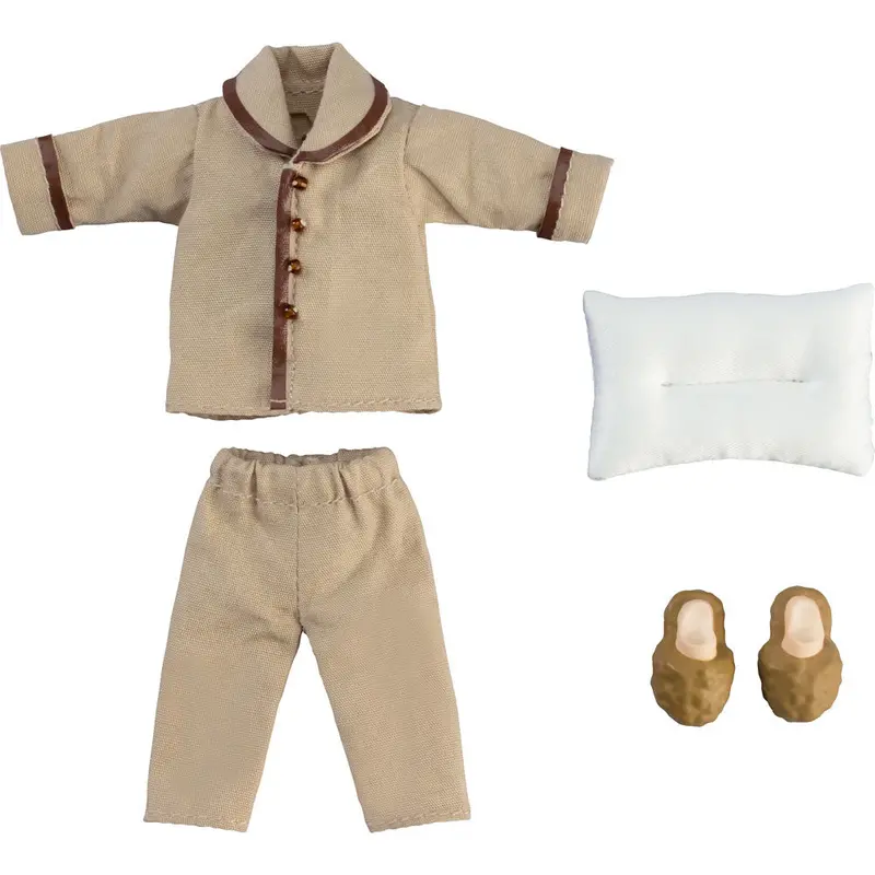 Nendoroid Doll Outfit Set: Pajamas (Beige) 1