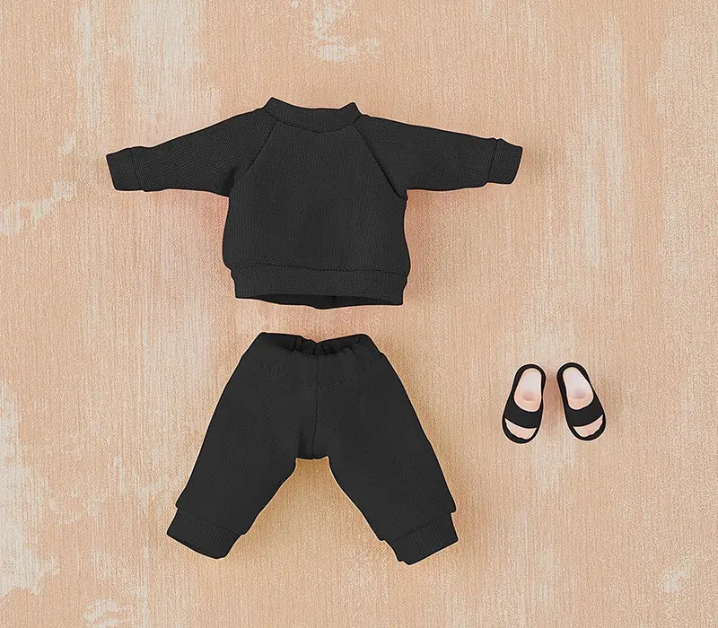Nendoroid Doll Outfit Set: Sweatshirt And Sweatpants (Black) 2