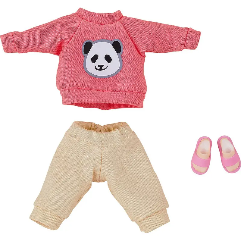 Nendoroid Doll Outfit Set: Sweatshirt And Sweatpants (Pink) 1