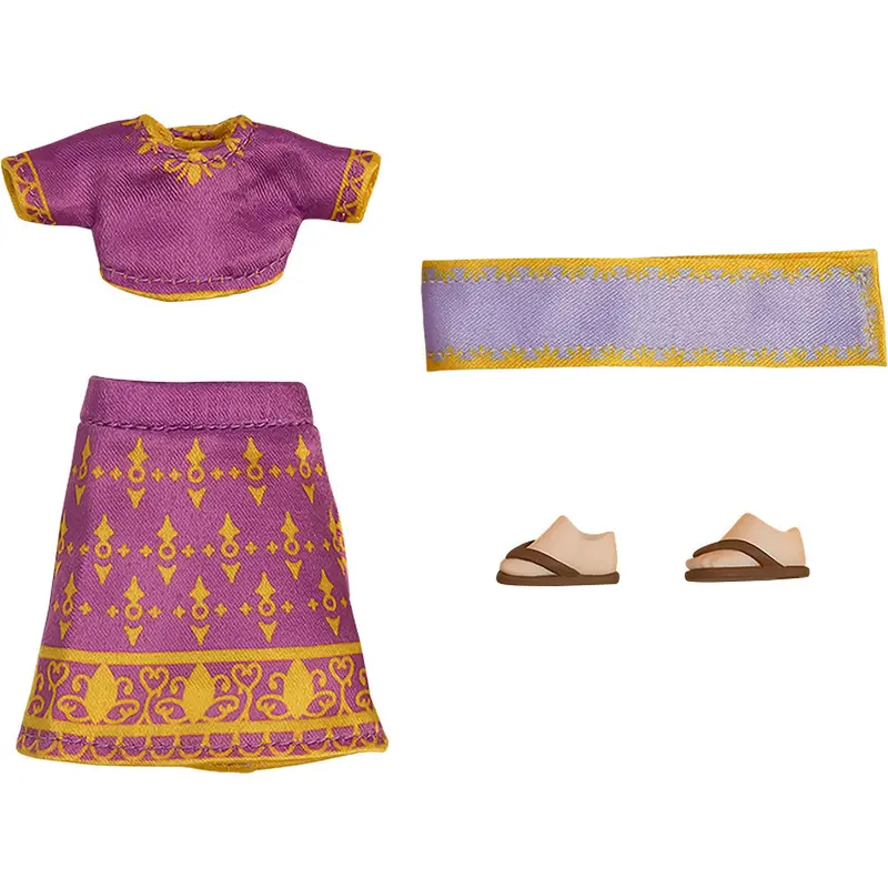 Nendoroid Doll Outfit Set: World Tour India - Girl (Purple) 1