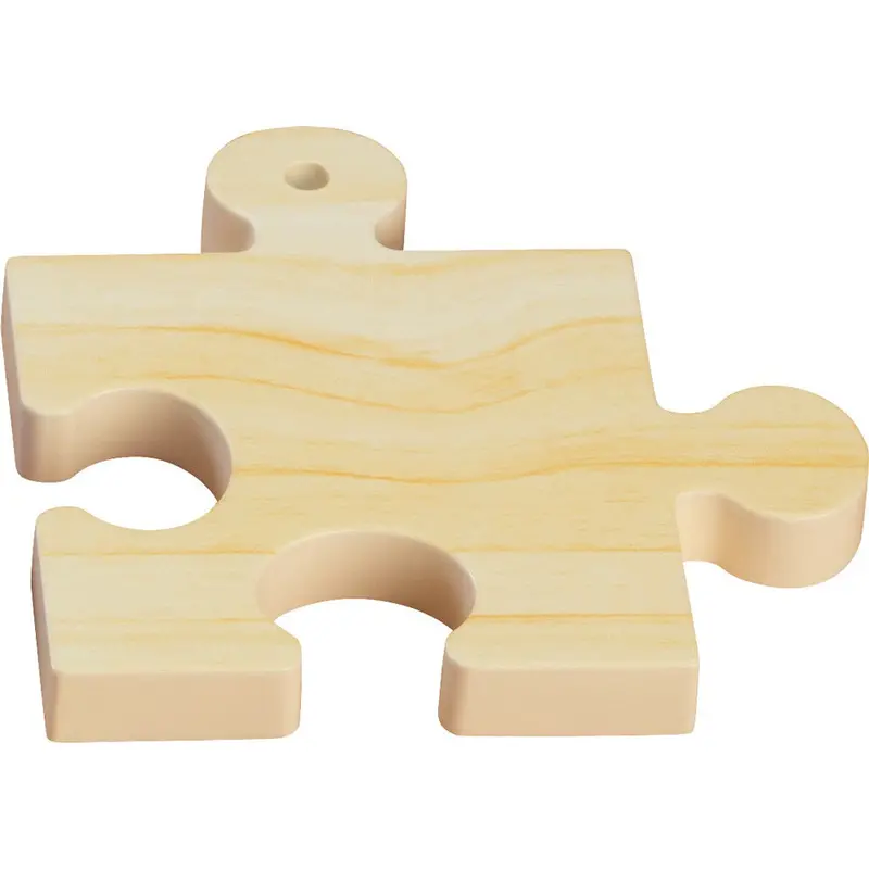 Nendoroid More Puzzle Base (Wood Grain) 1