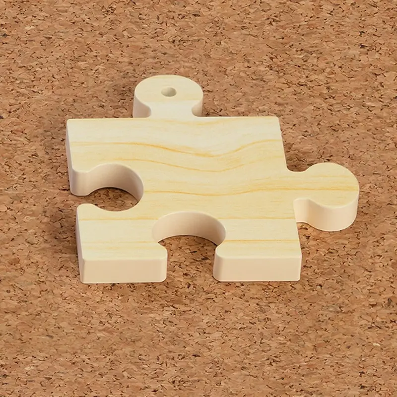 Nendoroid More Puzzle Base (Wood Grain) 2