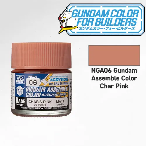 Nga06 Gundam Assemble Color Char Pink 1
