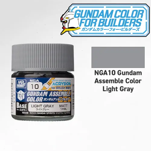 Nga10 Gundam Assemble Color Light Gray 1