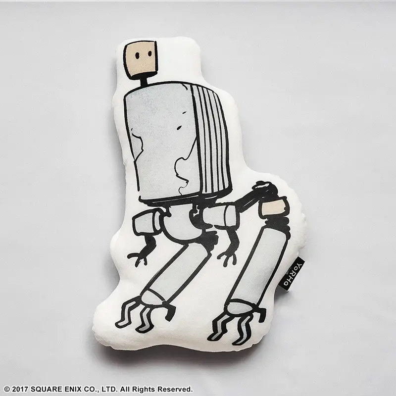 Nier:Automata Fluffy Fluffy Die-Cut Cushion- Pod 042 & Pod 153 2