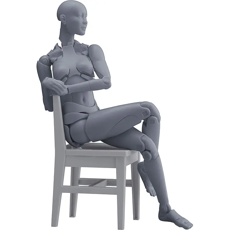 Nishimura Style Drawing Doll Olive Gray 1