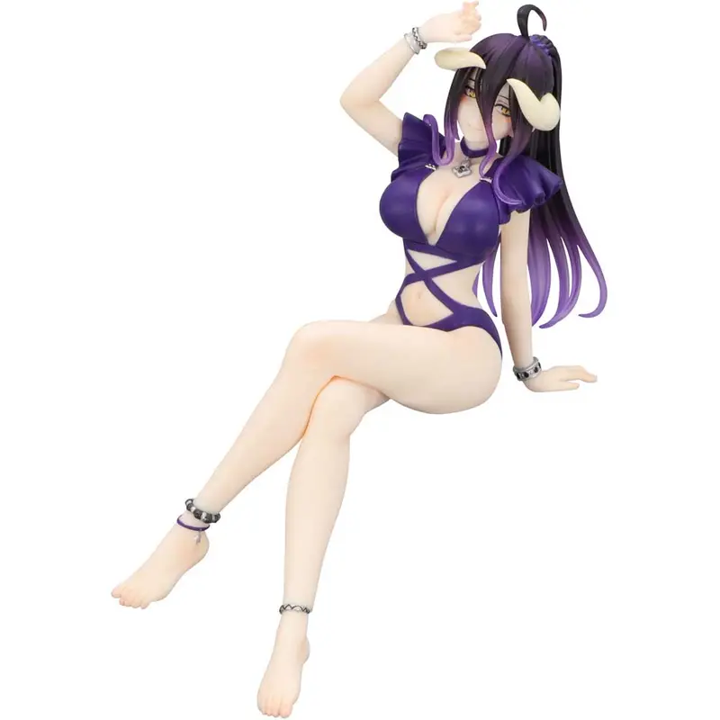Noodle Stopper Figure: Albedo Swimsuit Dark Purple Color Ver. (Overlord) 1