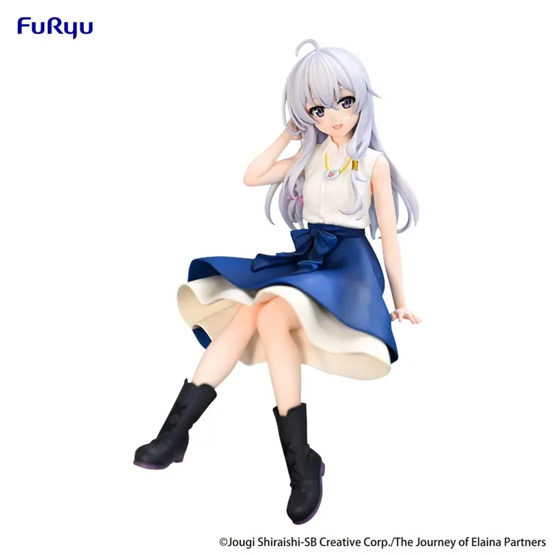 Noodle Stopper Figure: Elaina Flared Skirt Ver. (Wandering Witch: The Journey Of Elaina) 2