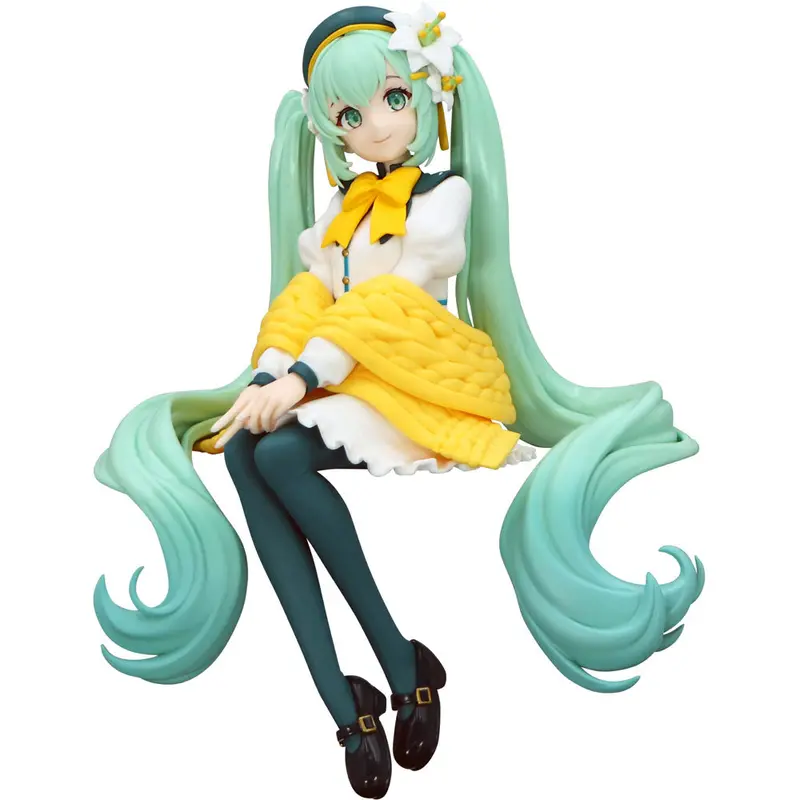 Noodle Stopper Figure: Hatsune Miku Flower Fairy Lily White Ver. 1