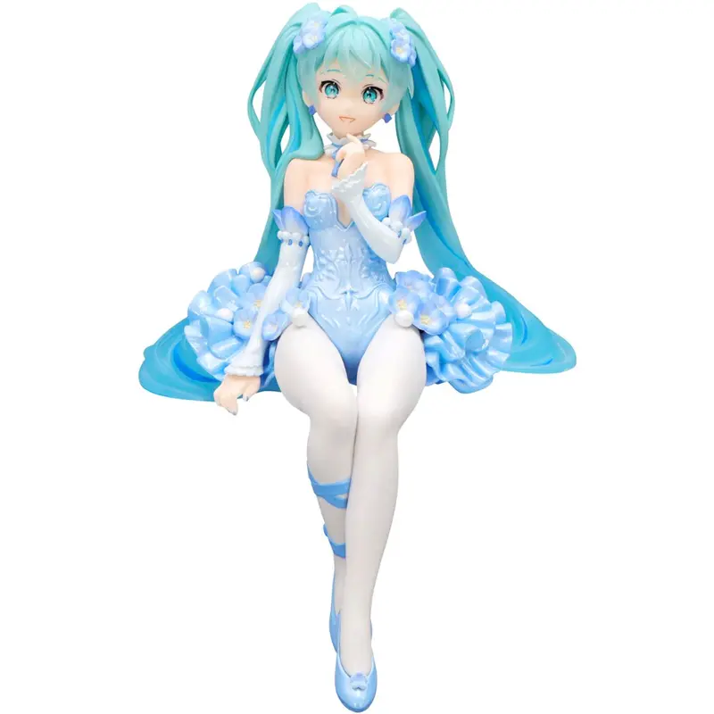 Noodle Stopper Figure: Hatsune Miku Flower Fairy Nemophila Pale Blue Color Ver. 1