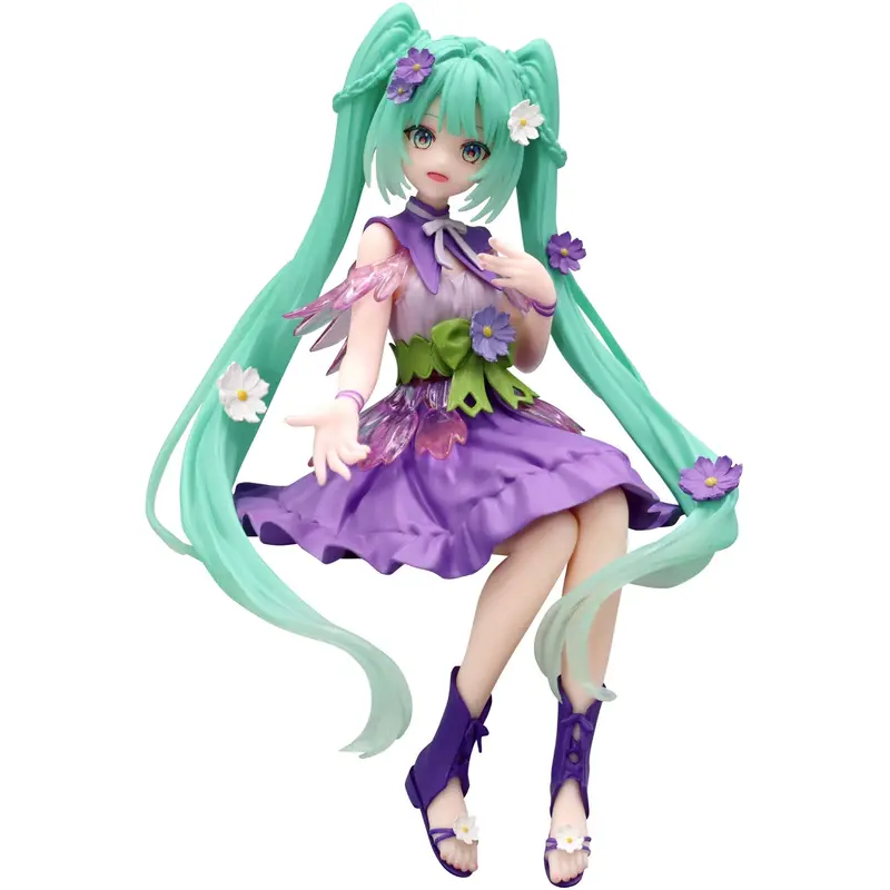 Noodle Stopper Figure: Hatsune Miku Flower Fairy Purple Cosmos Ver. 1