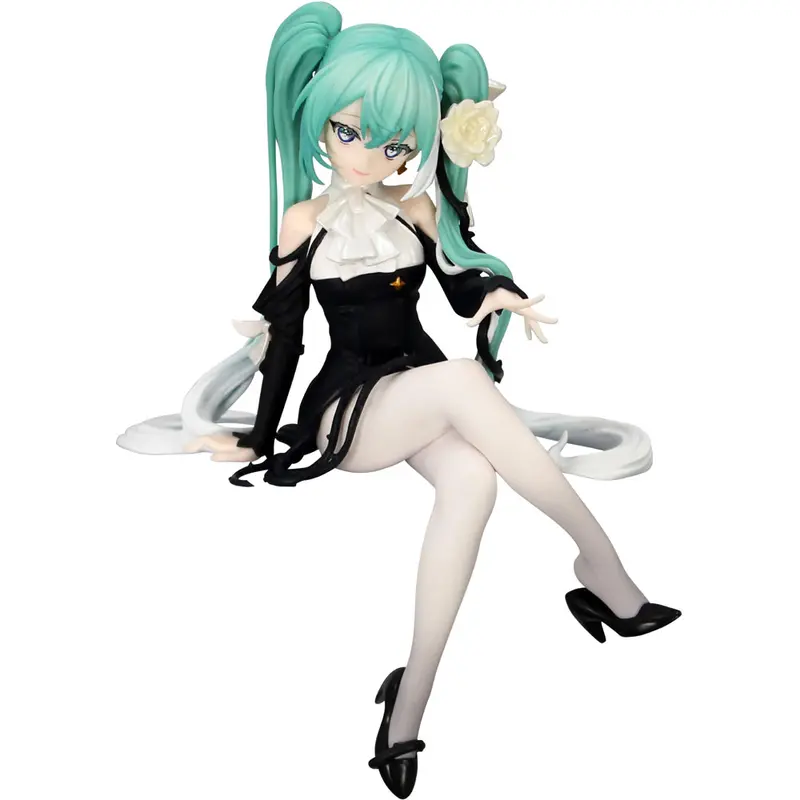 Noodle Stopper Figure: Hatsune Miku Flower Fairy White Rose Ver. 1