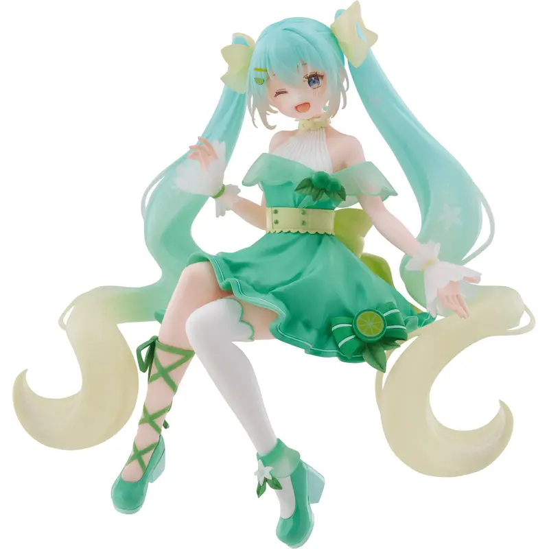 Noodle Stopper Figure: Hatsune Miku Lime Ver. 1
