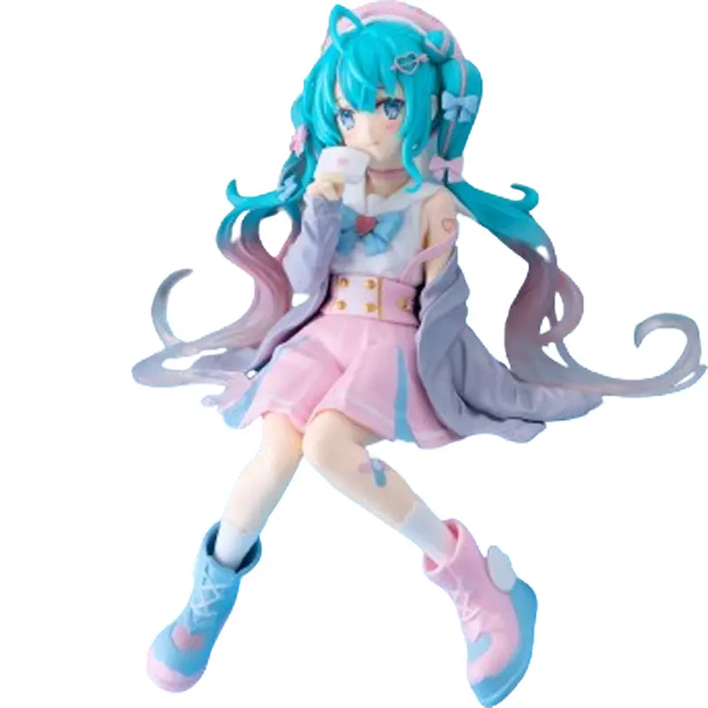 Noodle Stopper Figure: Hatsune Miku Love Sailor Grey Color Ver. 1