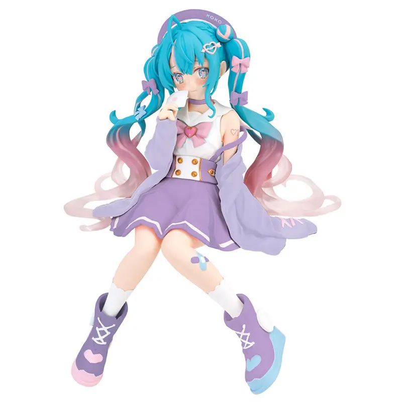 Noodle Stopper Figure: Hatsune Miku Love Sailor Purple Color Ver. 1