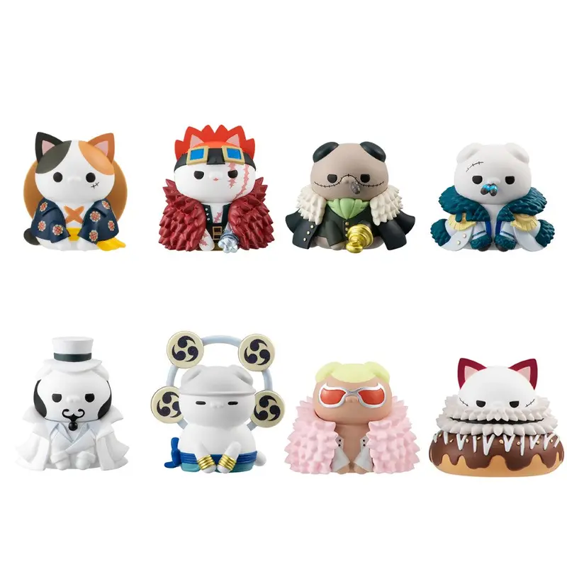 Nyanto! Nyan Piece Nyan! Luffy With Rivals (Set With Gift) 1