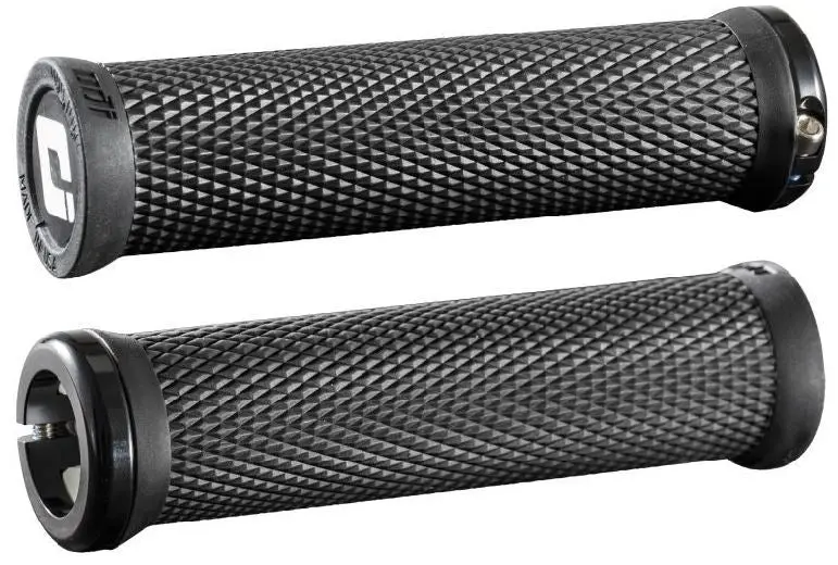 Odi Elite Motion V2.1 爬山車鎖碼手筒套裝~黑筒黑碼 / Odi Elite Motion V2.1 Lock On Mtb Grips Bk/Bk 1