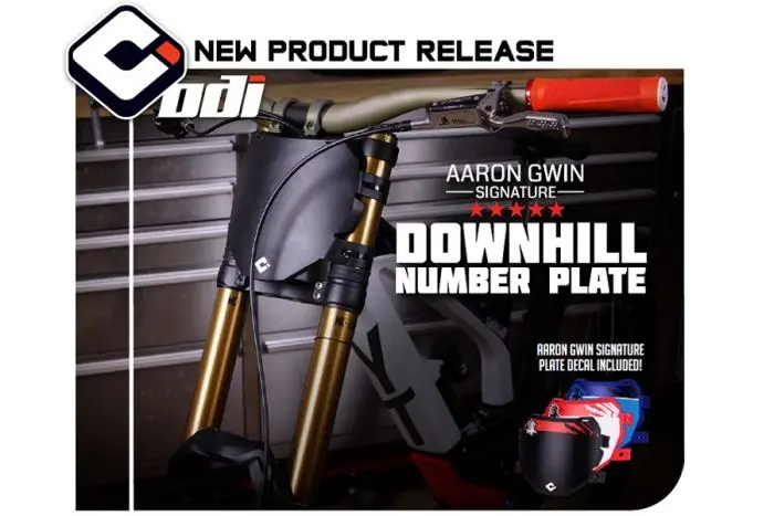 Odi Signature Downhill 號碼牌 / Odi Signature Downhill Number Plate 1