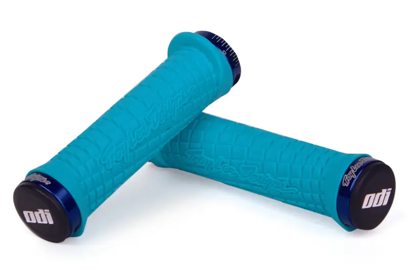 Odi X Troy Lee Designs Signature 爬山車手筒鎖碼套裝/ Odi X Troy Lee Designs Signature Mtb Lock On Grips 7