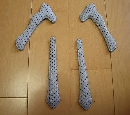 Ogk 頭盔護綿-包括內墊,前墊,頂墊各1個 / Ogk Inner Pad, Front Pad X 1 Top Pad X 1 1