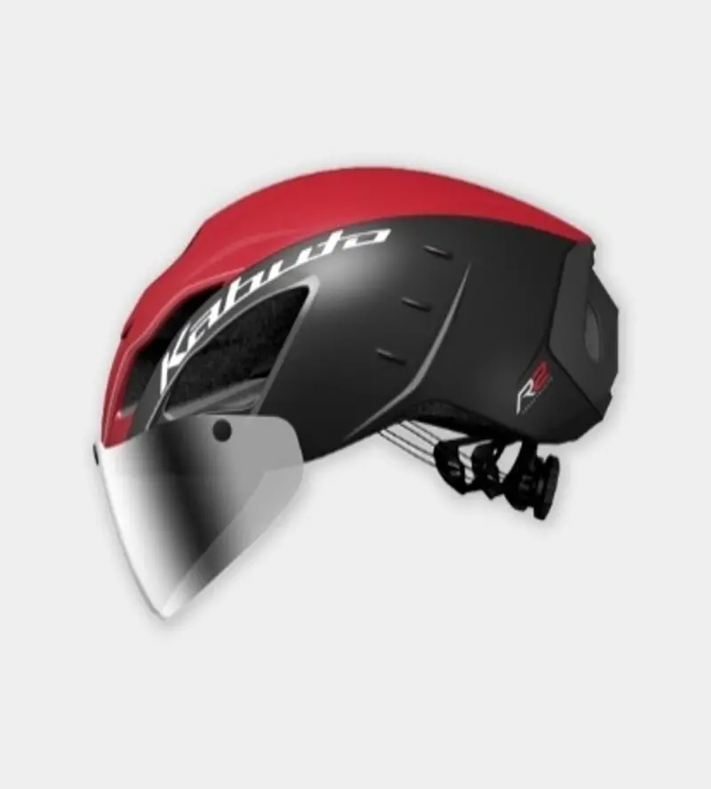 OGK Kabuto Aero-R2 Aerodynamic Helmet (Silver AR-5 Finish)