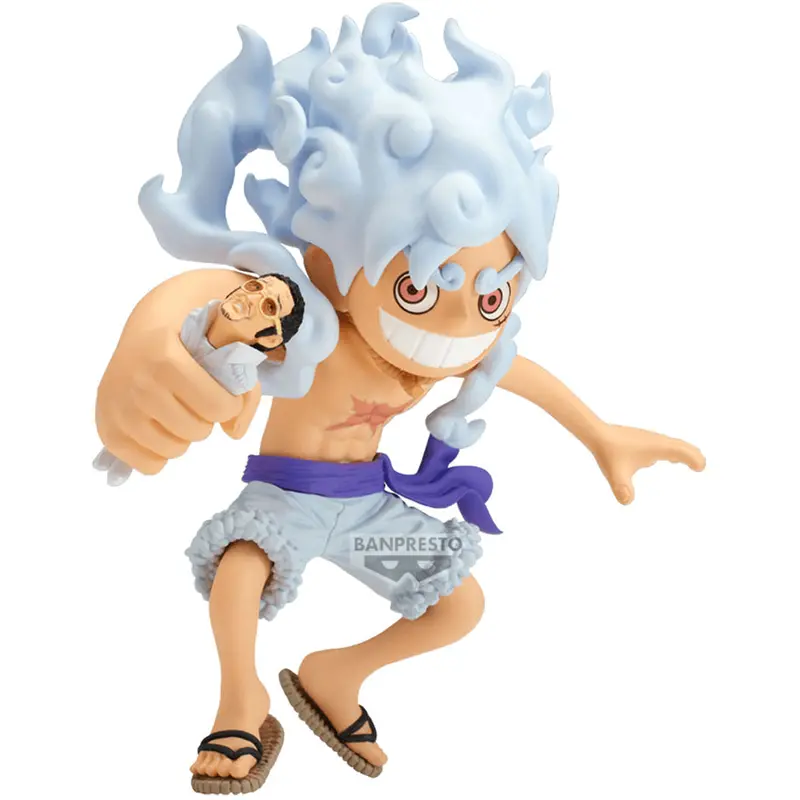 One Piece Mega World Collectible Figure: Monkey D. Luffy Vs. Borsalino 1